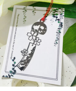 Thiệp chúc hình chuông gió Furin 3D