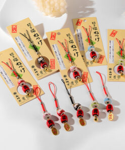 Móc khóa Mèo may mắn chiêu tài