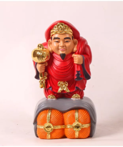Thần tài Nhật Bản Đại Hắc Thiên Daikokuten 30cm Đỏ