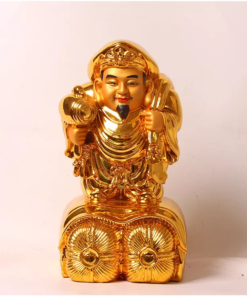 Daikokuten Thần Tài Nhật Bản Đại Hắc Thiên Vàng 30cm