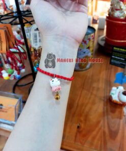 Vòng tay may mắn Maneki Neko