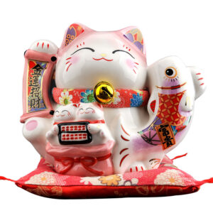 Mèo Thần Tài Để Bàn Size Lớn 30-32cm